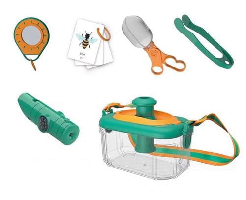 LLTCMYGS Montessori Outdoor Adventure Set, natürliche Insekten im Leben wissenschaftlich beobachten von LLTCMYGS