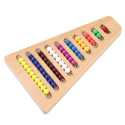 LLTCMYGS Montessori Perlentreppe Mathematik Unterricht AIDS, Mathematik Materialien für Kinder im Vorschulalter von LLTCMYGS
