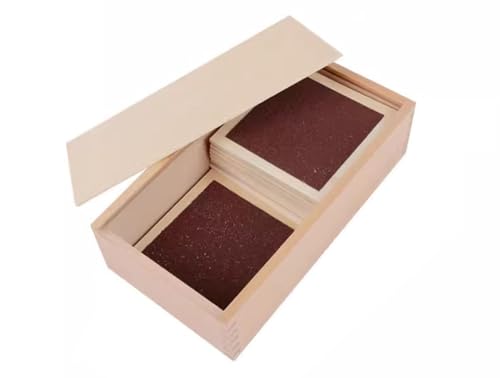 LLTCMYGS Montessori Professional Taktile Tafel Box Sensorische Lehrmittel, Montessori Taktile Tafel für Kinder LLTCMYGS Montessori Professional Taktile Tafel Box Sensorische Lehrmittel, Montessori Taktile Tafel für Kinder von LLTCMYGS