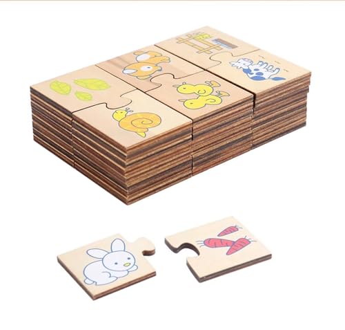 LLTCMYGS Montessori Puzzle Matching Board, EIN Puzzlespielzeug zum Kombinieren von Tieren und Pflanzen LLTCMYGS Montessori Puzzle Matching Board, EIN Puzzlespielzeug zum Kombinieren von Tieren und Pflanzen von LLTCMYGS