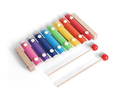 LLTCMYGS Montessori Scale Percussion Instrument Teaching AIDS, Holzxylophon für Kinder und Kleinkinder,The 8th Scale LLTCMYGS Montessori Scale Percussion Instrument Teaching AIDS, Holzxylophon für Kinder und Kleinkinder,The 8th Scale von LLTCMYGS