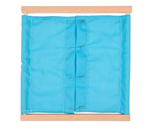 LLTCMYGS Montessori Schminkbrett aus Holz Life Teaching AIDS, Kinderkleidung und Zubehör Rahmen Spielzeug,Light Blue LLTCMYGS Montessori Schminkbrett aus Holz Life Teaching AIDS, Kinderkleidung und Zubehör Rahmen Spielzeug,Light Blue von LLTCMYGS