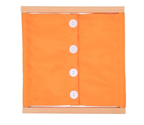 LLTCMYGS Montessori Schminkbrett aus Holz Life Teaching AIDS, Kinderkleidung und Zubehör Rahmen Spielzeug,Orange LLTCMYGS Montessori Schminkbrett aus Holz Life Teaching AIDS, Kinderkleidung und Zubehör Rahmen Spielzeug,Orange von LLTCMYGS