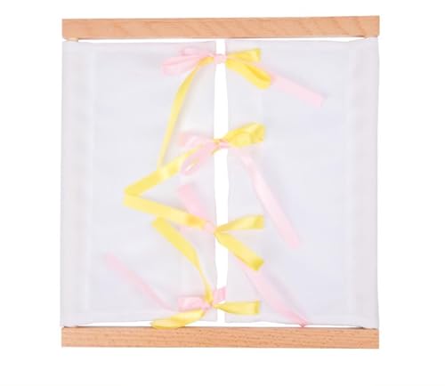 LLTCMYGS Montessori Schminkbrett aus Holz Life Teaching AIDS, Kinderkleidung und Zubehör Rahmen Spielzeug,Weiß LLTCMYGS Montessori Schminkbrett aus Holz Life Teaching AIDS, Kinderkleidung und Zubehör Rahmen Spielzeug,Weiß von LLTCMYGS