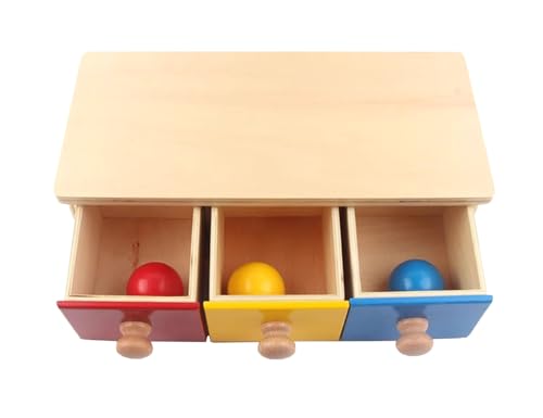 LLTCMYGS Montessori Schublade für die Früherziehung, Montessori Box Behälter für Säuglingsspielzeug LLTCMYGS Montessori Schublade für die Früherziehung, Montessori Box Behälter für Säuglingsspielzeug von LLTCMYGS