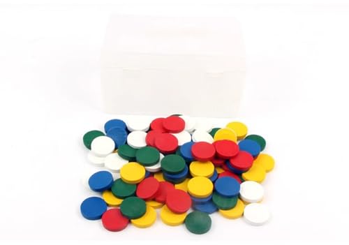 LLTCMYGS Montessori Sensorische Hand-Auge-Koordination AIDS, Bausteine Kleines rundes Brett Kinderspielzeug von LLTCMYGS