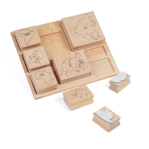 LLTCMYGS Montessori Sieben Kontinente Waschbares Siegel, Kindergarten Kinderkultur Kunst LLTCMYGS Montessori Sieben Kontinente Waschbares Siegel, Kindergarten Kinderkultur Kunst von LLTCMYGS