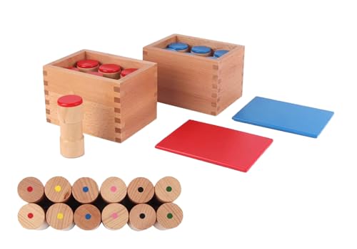 LLTCMYGS Montessori Sound Sensory Holzrohrspielzeug, Vorschul-Klang-Hörmaterialien LLTCMYGS Montessori Sound Sensory Holzrohrspielzeug, Vorschul-Klang-Hörmaterialien von LLTCMYGS