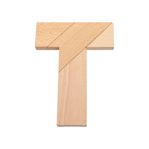 LLTCMYGS Montessori T-förmiges Puzzlespielzeug aus Holz, Denksportspielzeug für Kinder,Natural Wood Color LLTCMYGS Montessori T-förmiges Puzzlespielzeug aus Holz, Denksportspielzeug für Kinder,Natural Wood Color von LLTCMYGS