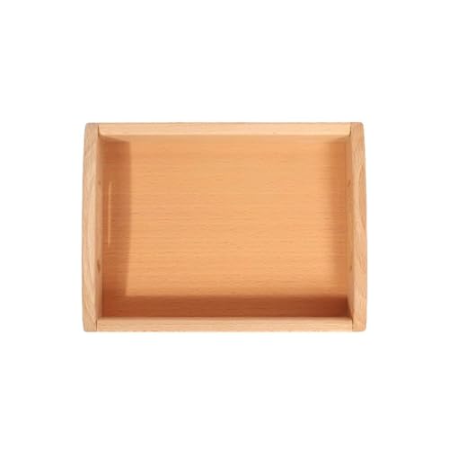 LLTCMYGS Montessori Tablett aus Buchenholz Lehrmittel, Aufbewahrung Und Organisation von Tabletts aus Buchenholz,Small LLTCMYGS Montessori Tablett aus Buchenholz Lehrmittel, Aufbewahrung Und Organisation von Tabletts aus Buchenholz,Small von LLTCMYGS