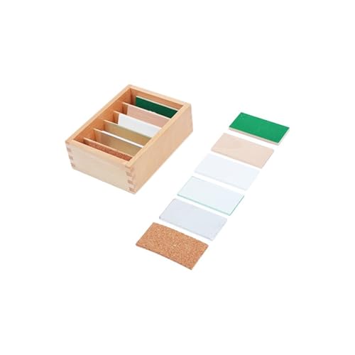 LLTCMYGS Montessori Temperaturfühlbrett Wahrnehmungs Lehrhilfe, pädagogische Unterstützung für Kinder, Thermisch sensibles Board von LLTCMYGS