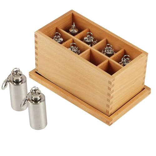 LLTCMYGS Montessori Thermosflasche Sinnesunterrichtshilfe, Vorschul-Sinnesentwicklungsspielzeug LLTCMYGS Montessori Thermosflasche Sinnesunterrichtshilfe, Vorschul-Sinnesentwicklungsspielzeug von LLTCMYGS