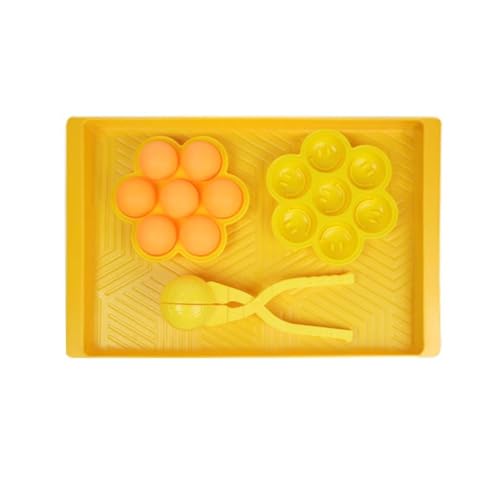 LLTCMYGS Montessori Tischtennis, Hand-Auge-Koordination, Lehrmittel, grundlegendes Bewegungstraining Spielzeug von LLTCMYGS