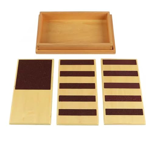 LLTCMYGS Montessori Touch Sensory Board Teaching AIDS, Sandblatt Montessori Kinderspielzeug,Model b LLTCMYGS Montessori Touch Sensory Board Teaching AIDS, Sandblatt Montessori Kinderspielzeug,Model b von LLTCMYGS