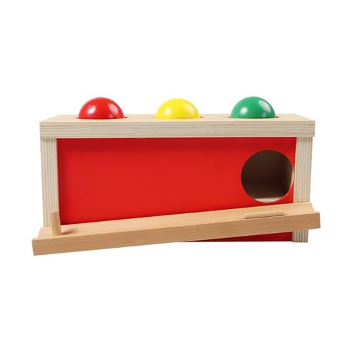 LLTCMYGS Montessori Toys Object Permanence Box, hölzerne Lehrhilfsmittel für das visuelle Tracking-Training von Kindern LLTCMYGS Montessori Toys Object Permanence Box, hölzerne Lehrhilfsmittel für das visuelle Tracking-Training von Kindern von LLTCMYGS
