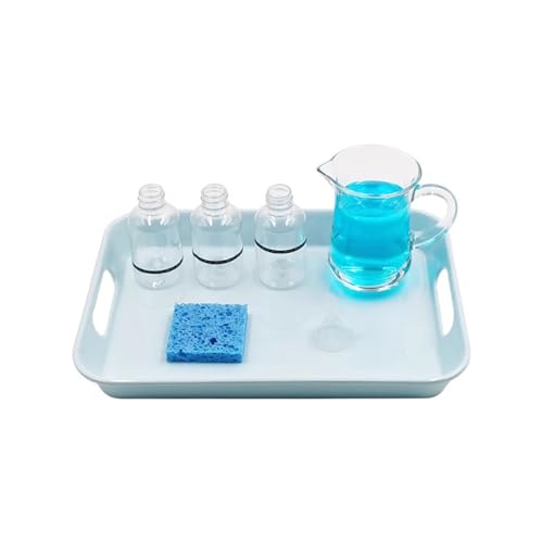 LLTCMYGS Montessori-Waagenset für Wasserübertragungsarbeiten, Lehrmittel für den Alltag im Vorschulbereich von LLTCMYGS