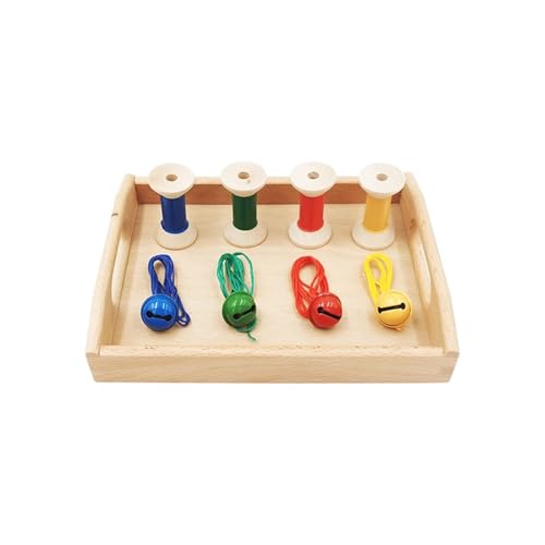 LLTCMYGS Montessori Winde-Set, Lern- und Entwicklungsspielzeug, Farbige kognitive Entwicklung von LLTCMYGS