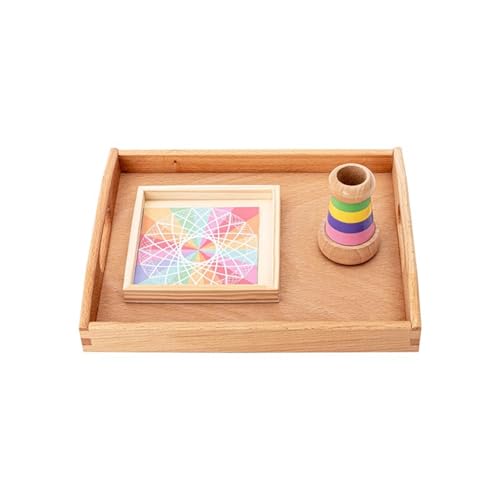 LLTCMYGS Montessori-Wissenschaftsexperiment Kaleidoskop-Set Spielzeug, Multi-Prisma Beobachtungs-Sinnes-Spielzeug von LLTCMYGS