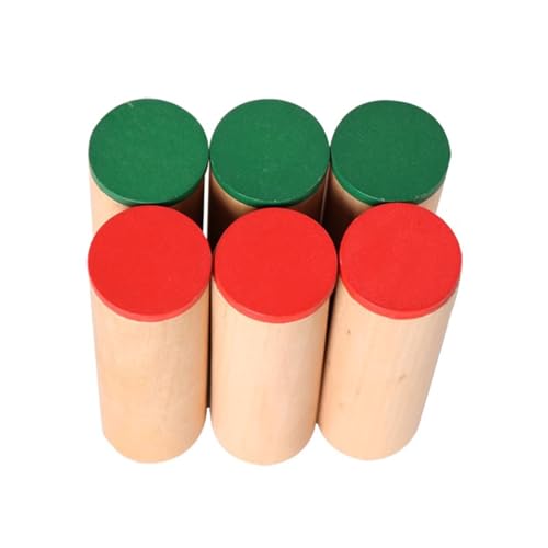 LLTCMYGS Montessori Wooden Sensory Sound Tube Teaching AIDS, Materialien für frühes Hören LLTCMYGS Montessori Wooden Sensory Sound Tube Teaching AIDS, Materialien für frühes Hören von LLTCMYGS