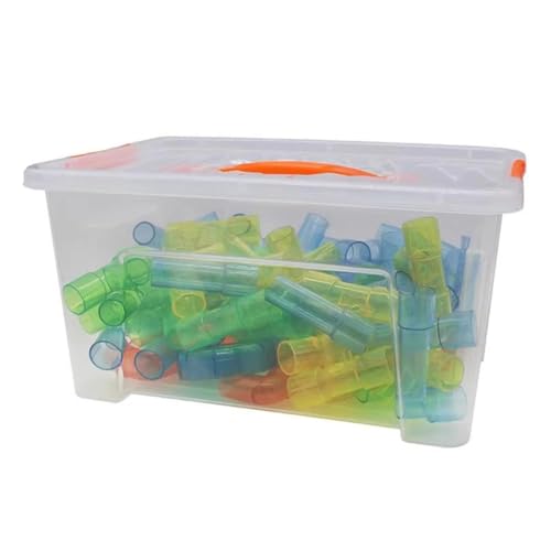 LLTCMYGS Montessori farbiges transparentes Rohrbausteinspielzeug, Sommer Wasser Spiel Rohr Bauspielzeug LLTCMYGS Montessori farbiges transparentes Rohrbausteinspielzeug, Sommer Wasser Spiel Rohr Bauspielzeug von LLTCMYGS