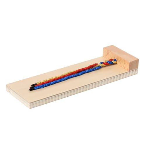 LLTCMYGS Montessori gewebtes Holzbrett Lehrmittel, frühe Lernwerkzeuge für Kinder zum Weben LLTCMYGS Montessori gewebtes Holzbrett Lehrmittel, frühe Lernwerkzeuge für Kinder zum Weben von LLTCMYGS