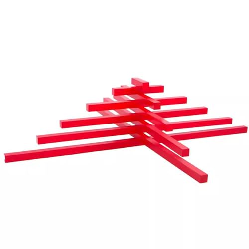 LLTCMYGS Montessori rote Mathe-Zählstäbe, Holz-Mathe-Spielzeug rote Stäbe, Länge 5-50 cm LLTCMYGS Montessori rote Mathe-Zählstäbe, Holz-Mathe-Spielzeug rote Stäbe, Länge 5-50 cm von LLTCMYGS