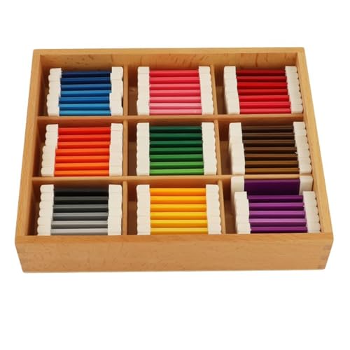 LLTCMYGS PVC Montessori Farbtafel Sensorische Lehrmittel, Montessori Farbbox LLTCMYGS PVC Montessori Farbtafel Sensorische Lehrmittel, Montessori Farbbox von LLTCMYGS