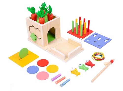 LLTCMYGS Radieschen ziehen Münzbox Montessori Spielzeug, Erleuchtung und Intelligenz Vorschulbildung Spielzeug LLTCMYGS Radieschen ziehen Münzbox Montessori Spielzeug, Erleuchtung und Intelligenz Vorschulbildung Spielzeug von LLTCMYGS