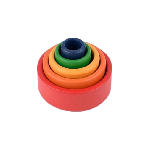 LLTCMYGS Regenbogen-Schüssel-Set Bausteine Spielzeug, pädagogische Regenbogen-Bausteine für Kinder LLTCMYGS Regenbogen-Schüssel-Set Bausteine Spielzeug, pädagogische Regenbogen-Bausteine für Kinder von LLTCMYGS