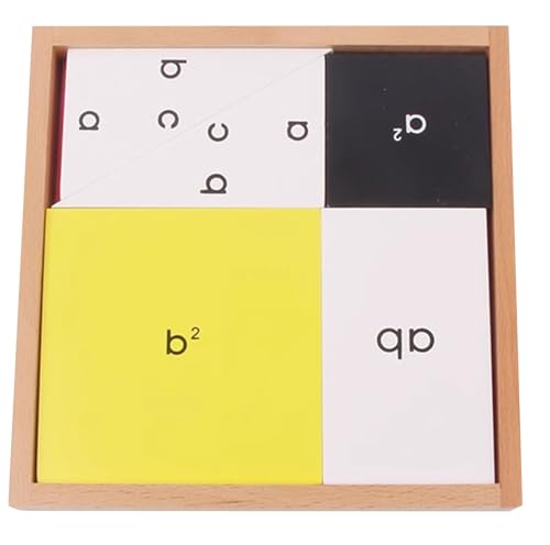 LLTCMYGS Satz des Pythagoras Holzbrett Mathematik Unterricht AIDS, Frühkindliche Mathematik Unterricht AIDS,Model b von LLTCMYGS