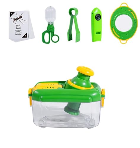 LLTCMYGS Sommer Outdoor Insektenfang Spielzeug Set, Sammeln von Insektenbeobachtungsbox Spielzeug LLTCMYGS Sommer Outdoor Insektenfang Spielzeug Set, Sammeln von Insektenbeobachtungsbox Spielzeug von LLTCMYGS