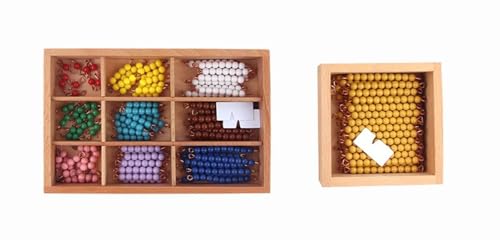 LLTCMYGS Vorschule, Mathe, Perlen, Stabzählen, Montessori, Zählen, Mathematik, Unterricht, AIDS,Two Piece Set LLTCMYGS Vorschule, Mathe, Perlen, Stabzählen, Montessori, Zählen, Mathematik, Unterricht, AIDS,Two Piece Set von LLTCMYGS
