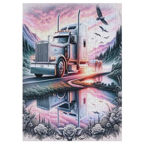 300 Teile Puzzle Für Erwachsene, LKW -Puzzles, Kinder HolzPuzzle, Kreatives Puzzle, Geschenk Für Freunde Und Familie 42×30cm 300 Teile Puzzle Für Erwachsene, LKW -Puzzles, Kinder HolzPuzzle, Kreatives Puzzle, Geschenk Für Freunde Und Familie 42×30cm von LLXXHH