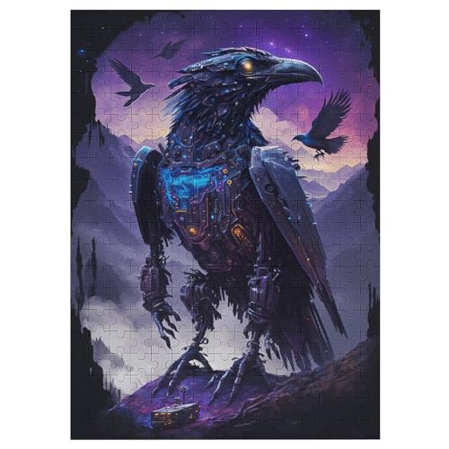 300 Teile Puzzle Für Jugendliche,Adler Puzzles,Erwachsenenpuzzle,Holzpuzzles,Dekompressionsspiel,Spielzeugpuzzles 42×30cm von LLXXHH
