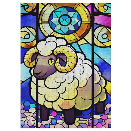 300 Teile Puzzle Für Jugendliche,Schaf Puzzles,Erwachsenenpuzzle,Holzpuzzles,Dekompressionsspiel,Spielzeugpuzzles 42×30cm 300 Teile Puzzle Für Jugendliche,Schaf Puzzles,Erwachsenenpuzzle,Holzpuzzles,Dekompressionsspiel,Spielzeugpuzzles 42×30cm von LLXXHH