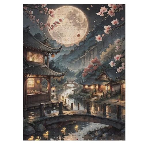 500 Teile Puzzle Für Erwachsene, Japan Style -Puzzles, Kinder HolzPuzzle, Kreatives Puzzle, Geschenk Für Freunde Und Familie 55×41cm 500 Teile Puzzle Für Erwachsene, Japan Style -Puzzles, Kinder HolzPuzzle, Kreatives Puzzle, Geschenk Für Freunde Und Familie 55×41cm von LLXXHH