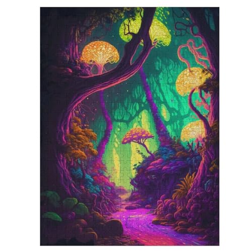 Abgefahrene Landschaft 500 Teile Puzzles Für Erwachsene Holzpuzzle Familienpuzzlespiel Stressabbau-Puzzle Für Erwachsene Kinder Ab 12 Jahren 55×41cm Abgefahrene Landschaft 500 Teile Puzzles Für Erwachsene Holzpuzzle Familienpuzzlespiel Stressabbau-Puzzle Für Erwachsene Kinder Ab 12 Jahren 55×41cm von LLXXHH