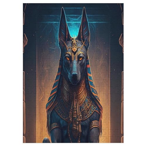 Anubis 300 Teile Premium-Puzzles Für Erwachsene Kinder- Holzpuzzles Spaß Und Lernspiele - Perfekte Puzzle-Geschenke 42×30cm Anubis 300 Teile Premium-Puzzles Für Erwachsene Kinder- Holzpuzzles Spaß Und Lernspiele - Perfekte Puzzle-Geschenke 42×30cm von LLXXHH
