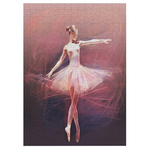 Ballett Holzpuzzle 300 Teile Klassische Puzzles Erwachsene Kinder Puzzle DIY Kit Holzspielzeug Einzigartiges Geschenk 42×30cm Ballett Holzpuzzle 300 Teile Klassische Puzzles Erwachsene Kinder Puzzle DIY Kit Holzspielzeug Einzigartiges Geschenk 42×30cm von LLXXHH