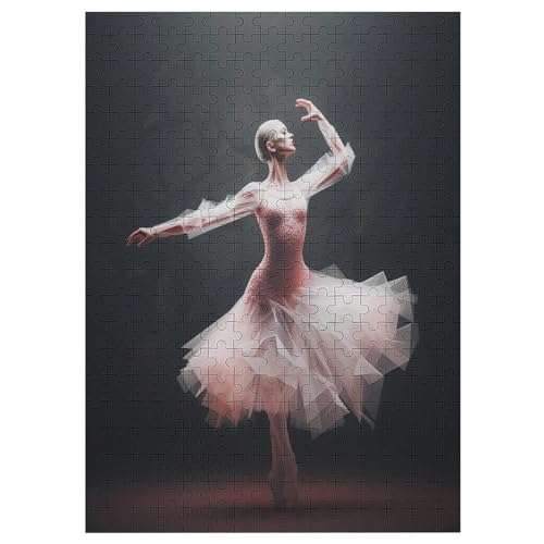 Ballett Puzzles 300 Teile Erwachsener Kniffel Spaß Für Die Ganze Familie, Holzpuzzle Kinder Erwachsene, Impossible Puzzle Schwer 42×30cm von LLXXHH