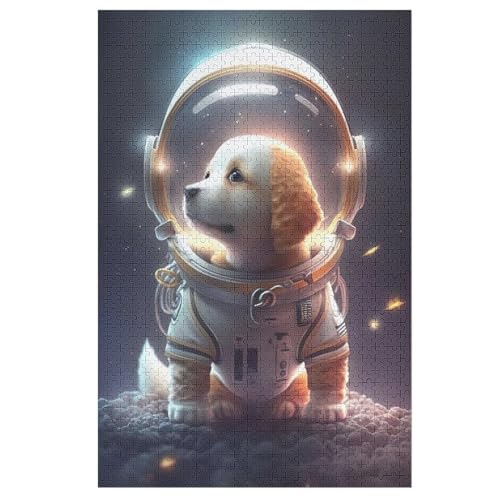 Cute Hund Puzzles 1000 Teile Erwachsener Kniffel Spaß Für Die Ganze Familie, Holzpuzzle Kinder Erwachsene, Impossible Puzzle Schwer 78×53cm Cute Hund Puzzles 1000 Teile Erwachsener Kniffel Spaß Für Die Ganze Familie, Holzpuzzle Kinder Erwachsene, Impossible Puzzle Schwer 78×53cm von LLXXHH