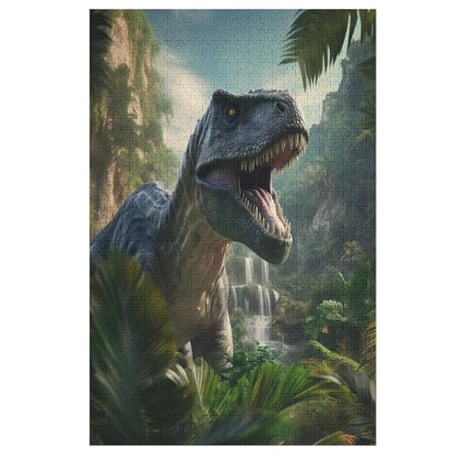 Dinosaurier Puzzles 1000 Teile Erwachsener Kniffel Spaß Für Die Ganze Familie, Holzpuzzle Kinder Erwachsene, Impossible Puzzle Schwer 78×53cm Dinosaurier Puzzles 1000 Teile Erwachsener Kniffel Spaß Für Die Ganze Familie, Holzpuzzle Kinder Erwachsene, Impossible Puzzle Schwer 78×53cm von LLXXHH