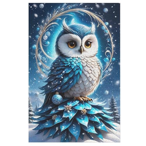 Eule Puzzle 1000 Teile, Holzpuzzle Herausforderndes Geschicklichkeitsspiel Für Die Ganze Familie, Kinder Erwachsenenpuzzle Ab 12 Jahren 78×53cm Eule Puzzle 1000 Teile, Holzpuzzle Herausforderndes Geschicklichkeitsspiel Für Die Ganze Familie, Kinder Erwachsenenpuzzle Ab 12 Jahren 78×53cm von LLXXHH