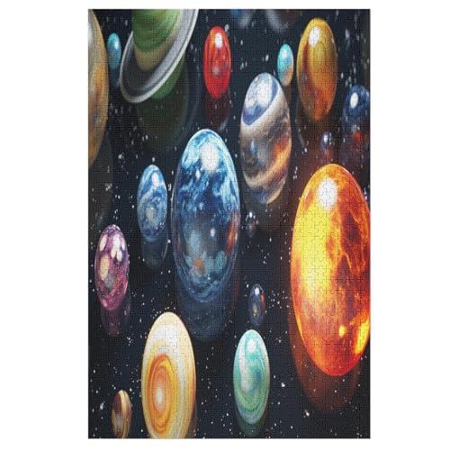 Farbenfrohes Universum Puzzle 1000 Teile, Holzpuzzle Herausforderndes Geschicklichkeitsspiel Für Die Ganze Familie, Kinder Erwachsenenpuzzle Ab 12 Jahren 78×53cm Farbenfrohes Universum Puzzle 1000 Teile, Holzpuzzle Herausforderndes Geschicklichkeitsspiel Für Die Ganze Familie, Kinder Erwachsenenpuzzle Ab 12 Jahren 78×53cm von LLXXHH