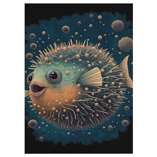 Fisch Puzzles 300 Teile Erwachsener Kniffel Spaß Für Die Ganze Familie, Holzpuzzle Kinder Erwachsene, Impossible Puzzle Schwer 42×30cm Fisch Puzzles 300 Teile Erwachsener Kniffel Spaß Für Die Ganze Familie, Holzpuzzle Kinder Erwachsene, Impossible Puzzle Schwer 42×30cm von LLXXHH