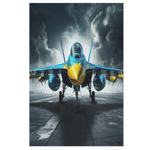 Flugzeug Kämpfer Puzzles 1000 Teile Erwachsener Kniffel Spaß Für Die Ganze Familie, Holzpuzzle Kinder Erwachsene, Impossible Puzzle Schwer 78×53cm Flugzeug Kämpfer Puzzles 1000 Teile Erwachsener Kniffel Spaß Für Die Ganze Familie, Holzpuzzle Kinder Erwachsene, Impossible Puzzle Schwer 78×53cm von LLXXHH