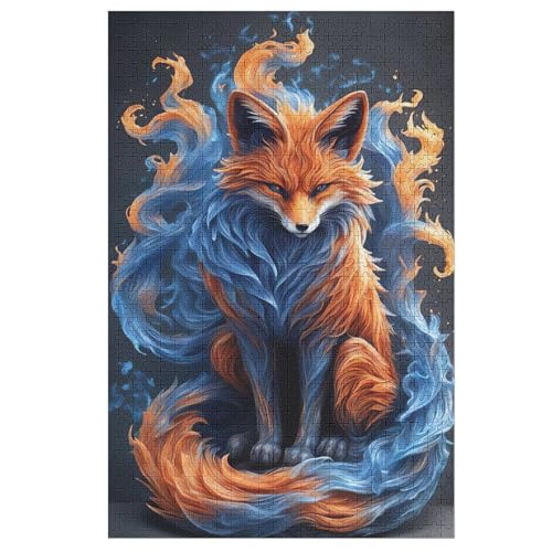 Fuchs Puzzle 1000 Teile, Holzpuzzle Herausforderndes Geschicklichkeitsspiel Für Die Ganze Familie, Kinder Erwachsenenpuzzle Ab 12 Jahren 78×53cm Fuchs Puzzle 1000 Teile, Holzpuzzle Herausforderndes Geschicklichkeitsspiel Für Die Ganze Familie, Kinder Erwachsenenpuzzle Ab 12 Jahren 78×53cm von LLXXHH