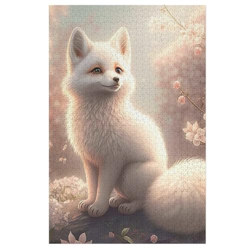 Fuchs-Puzzle Für Erwachsene, 1000 Teile, Holzpuzzle, Kinderpuzzle, Dekompressionsspiel, Spielzeugpuzzle 78×53cm Fuchs-Puzzle Für Erwachsene, 1000 Teile, Holzpuzzle, Kinderpuzzle, Dekompressionsspiel, Spielzeugpuzzle 78×53cm von LLXXHH