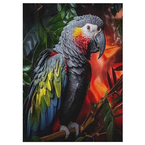 Für Erwachsene 300-Teiliges Papagei -Puzzles, Holzbrett-Puzzle, Für Kinder, Geschenke, 42×30cm Für Erwachsene 300-Teiliges Papagei -Puzzles, Holzbrett-Puzzle, Für Kinder, Geschenke, 42×30cm von LLXXHH