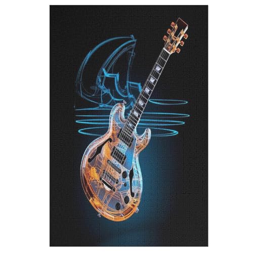 Gitarren Puzzles 1000 Teile Erwachsener Kniffel Spaß Für Die Ganze Familie, Holzpuzzle Kinder Erwachsene, Impossible Puzzle Schwer 78×53cm Gitarren Puzzles 1000 Teile Erwachsener Kniffel Spaß Für Die Ganze Familie, Holzpuzzle Kinder Erwachsene, Impossible Puzzle Schwer 78×53cm von LLXXHH